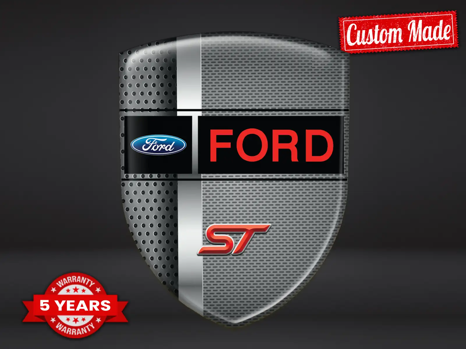 Ford Pegatinas Parabrisas Auto Máximo Resistente Look Pro